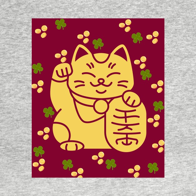 Maneki neko - Lucky cat by SkyisBright